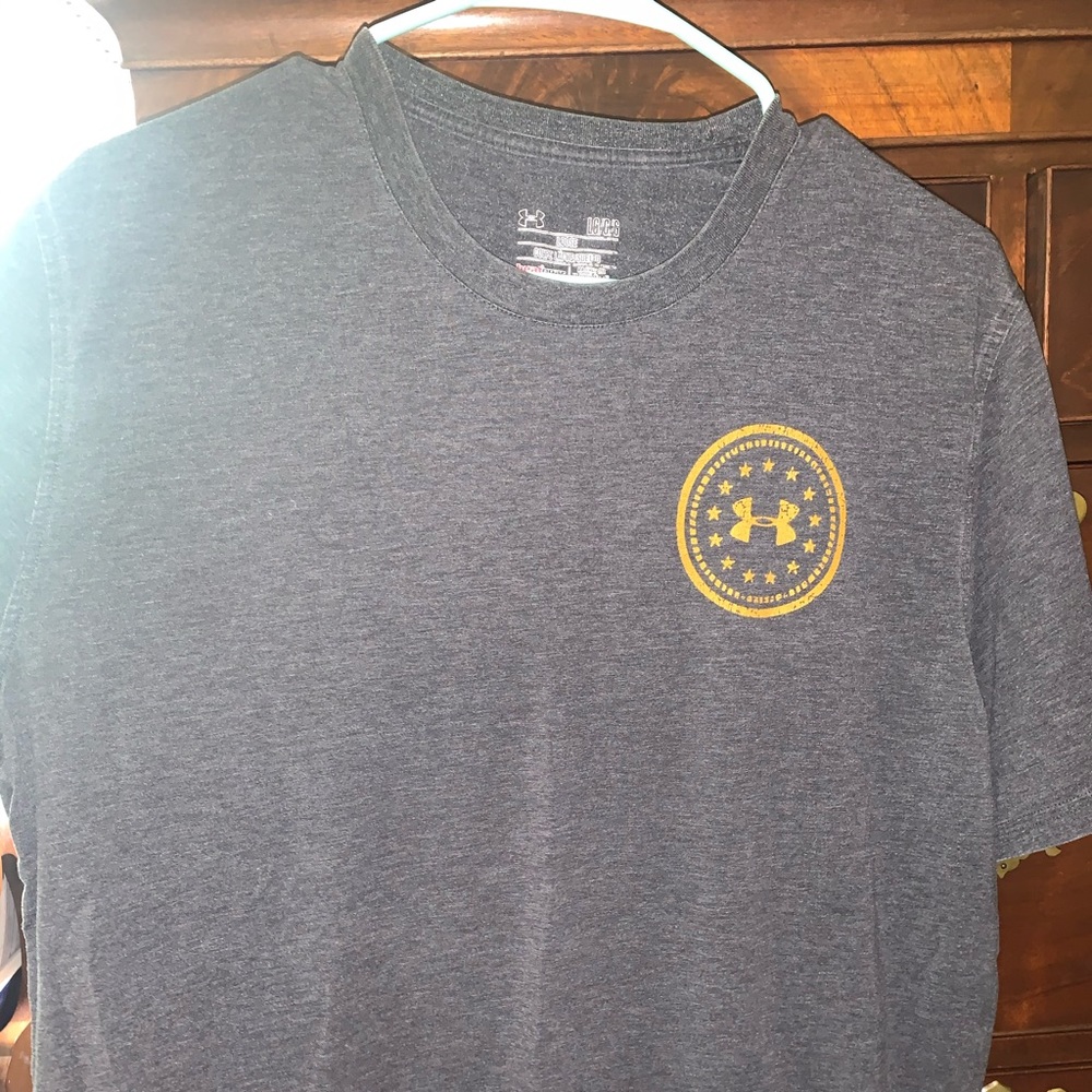 Grey Under Armour Tee